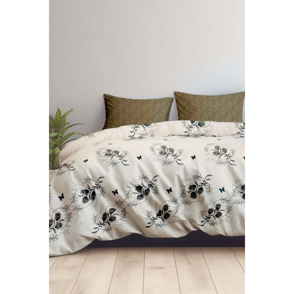 American Nature 135 GSM Polyester 4 Pcs. Bedding Set