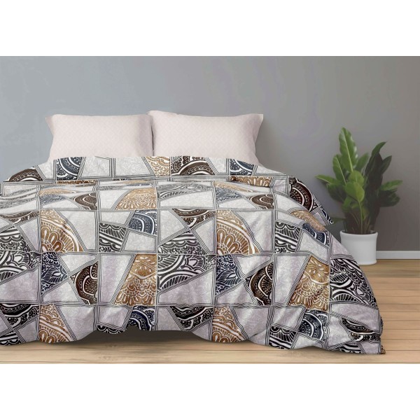 Bonafide 144 TC Polyester Bedsheet For Double Bed