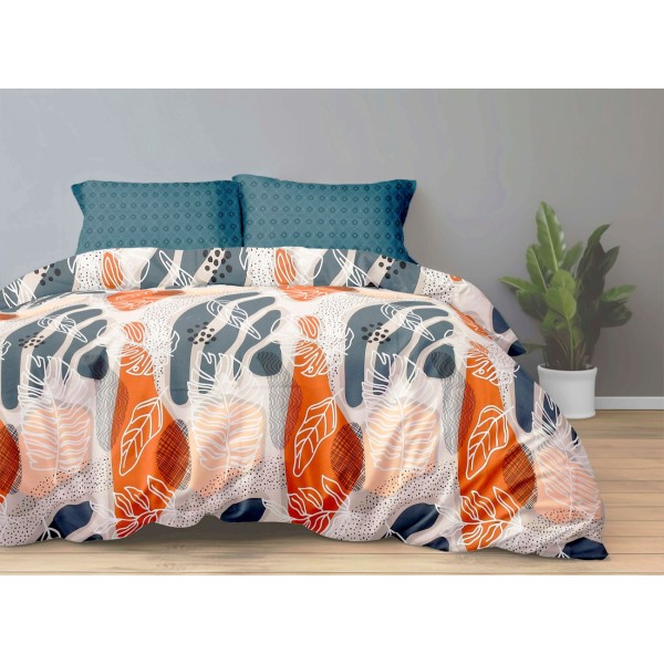 Bonafide 144 TC Polyester Bedsheet For Double Bed