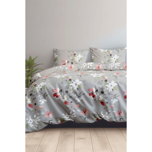 Antonia 300 TC Polyester Bedsheet For Double Bed