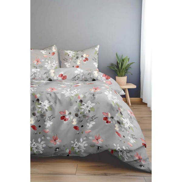 Antonia 300 TC Polyester Bedsheet For Double Bed