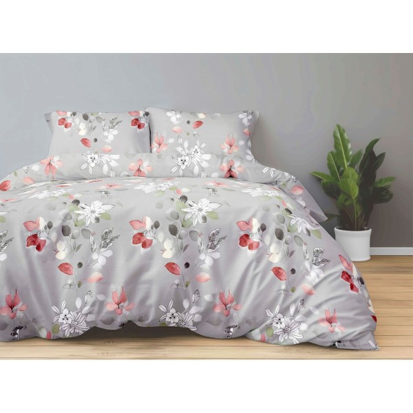 Antonia 300 TC Polyester Bedsheet For Double Bed