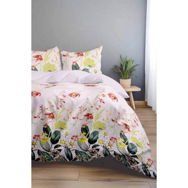 Antonia 300 TC Polyester Bedsheet For Double Bed