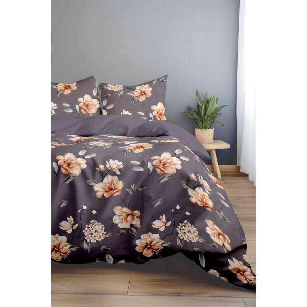 Antonia 300 TC Polyester Bedsheet For Double Bed