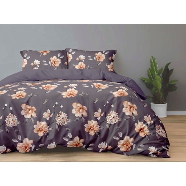 Antonia 300 TC Polyester Bedsheet For Double Bed