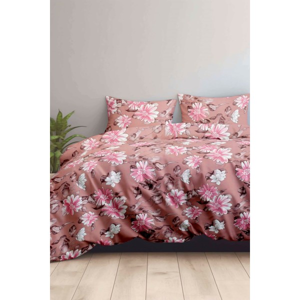 Bonafide 144 TC Polyester Bedsheet For Double Bed