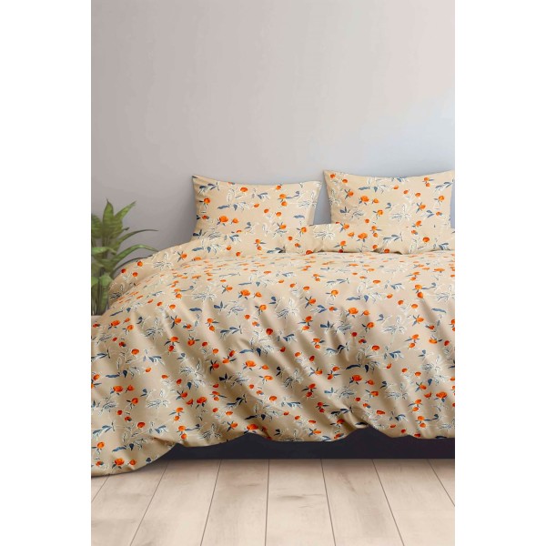 Bonafide 144 TC Polyester Bedsheet For Double Bed