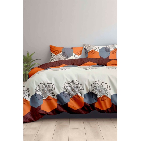 Bonafide 144 TC Polyester Bedsheet For Double Bed