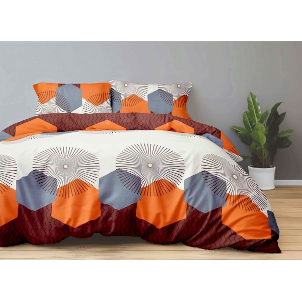 Bonafide 144 TC Polyester Bedsheet For Double Bed