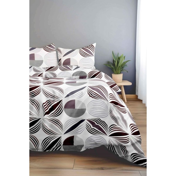 Bonafide 144 TC Polyester Bedsheet For Double Bed