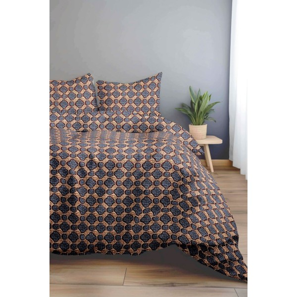 Bonafide 144 TC Polyester Bedsheet For Double Bed