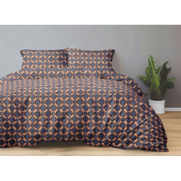 Bonafide 144 TC Polyester Bedsheet For Double Bed