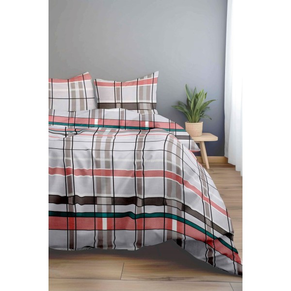 Bonafide 144 TC Polyester Bedsheet For Double Bed