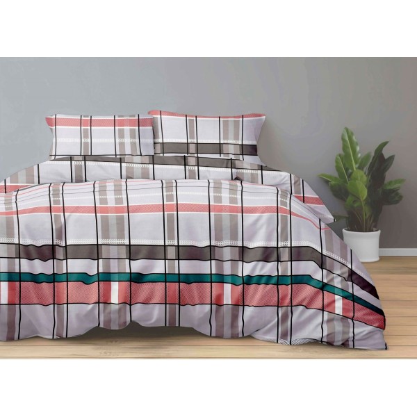 Bonafide 144 TC Polyester Bedsheet For Double Bed