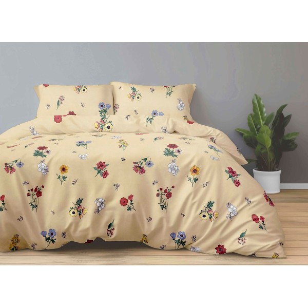 American Nature 135 GSM Polyester 4 Pcs. Bedding S...