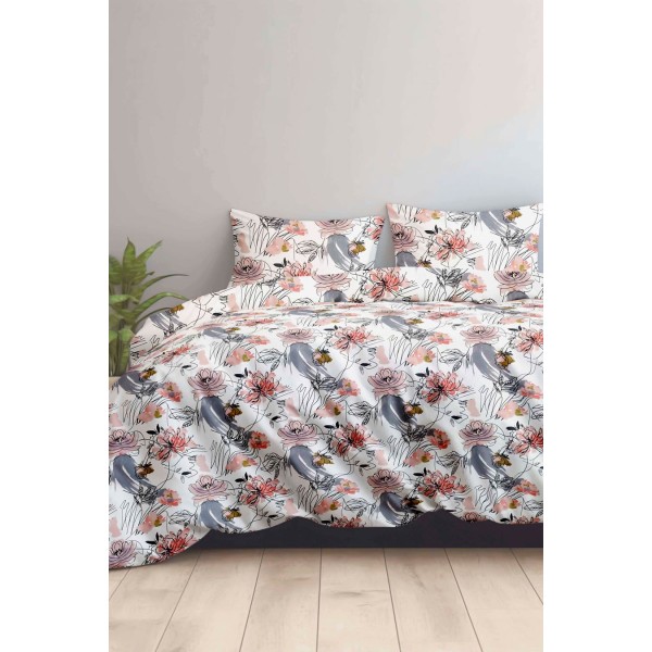 Bonafide 144 TC Polyester Bedsheet For Double Bed