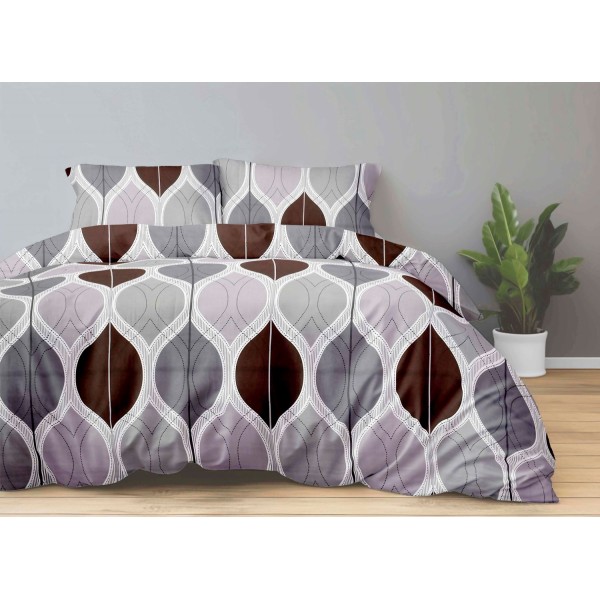 Bonafide 144 TC Polyester Bedsheet For Double Bed