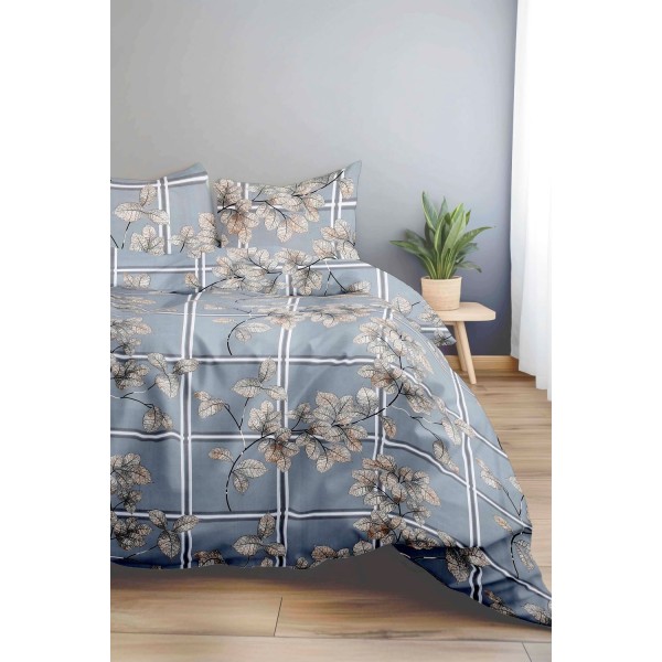 Bonafide 144 TC Polyester Bedsheet For Double Bed