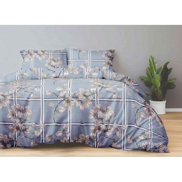 Bonafide 144 TC Polyester Bedsheet For Double Bed