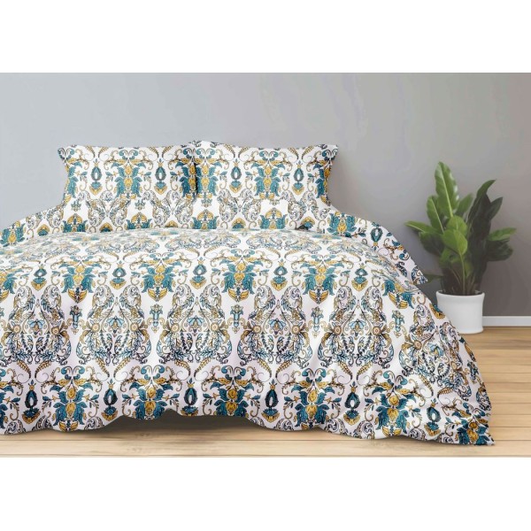 Bonafide 144 TC Polyester Bedsheet For Double Bed