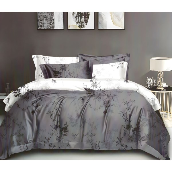 Absolute 200 TC Polyester Bedsheet For Double Bed