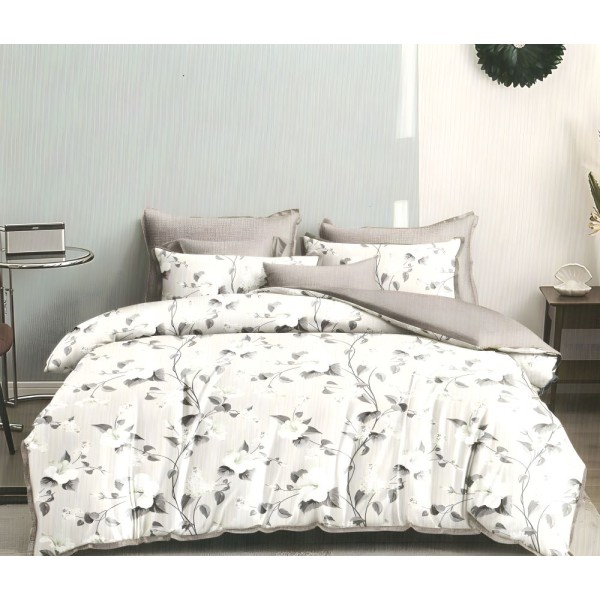 Absolute 200 TC Polyester Bedsheet For Double Bed