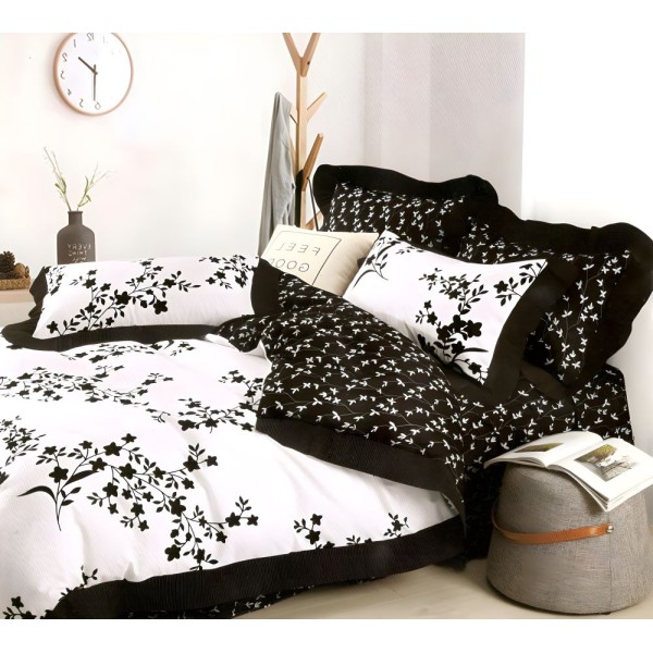 Absolute 200 TC Polyester Bedsheet For Double Bed