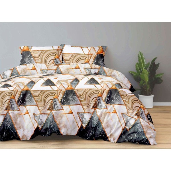 Antonia 300 TC Polyester Bedsheet For Double Bed