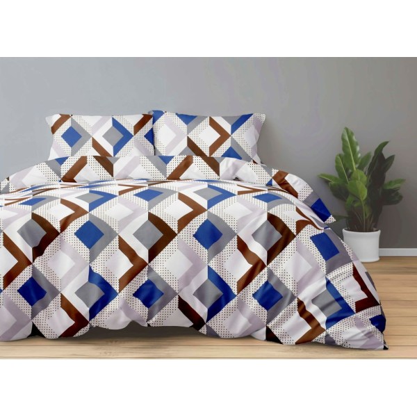 Bonafide 144 TC Polyester Bedsheet For Double Bed