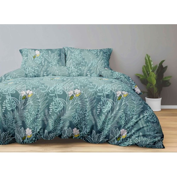 Bonafide 144 TC Polyester Bedsheet For Double Bed