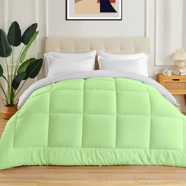 Rustie Dustie Solid Reversible AC Comforter For He...