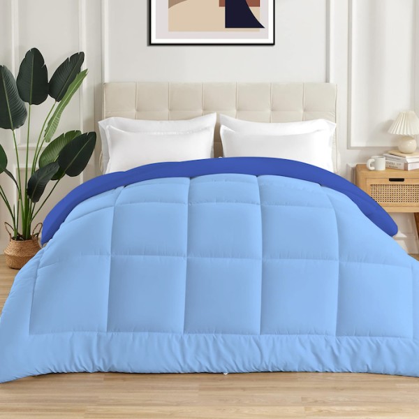 Rustie Dustie Solid Reversible AC Comforter For He...