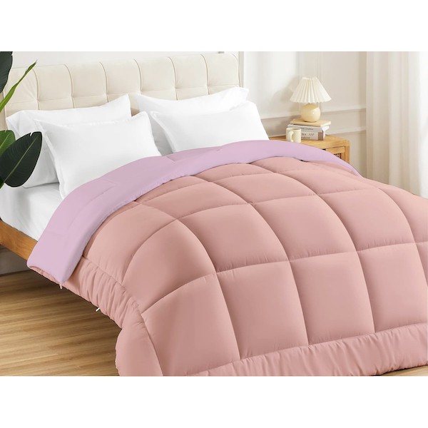 Rustie Dustie Solid Reversible AC Comforter For Heavy Winter