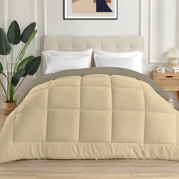 Rustie Dustie Solid Reversible AC Comforter For He...